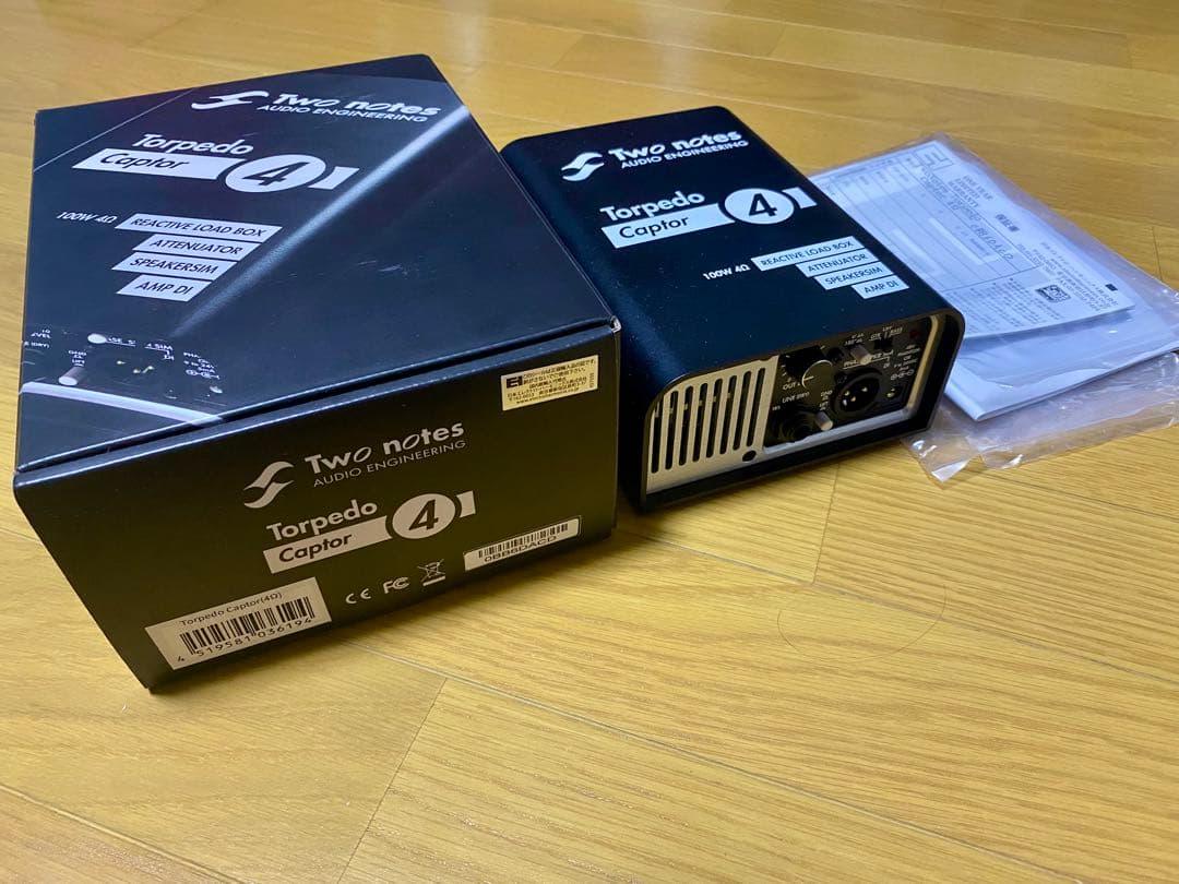 【美品】Two notes Torpedo Captor 4Ω