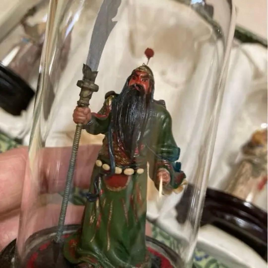 三国志フィギュア5体セット レア アンティーク工芸置物　人形 工芸品　骨董品