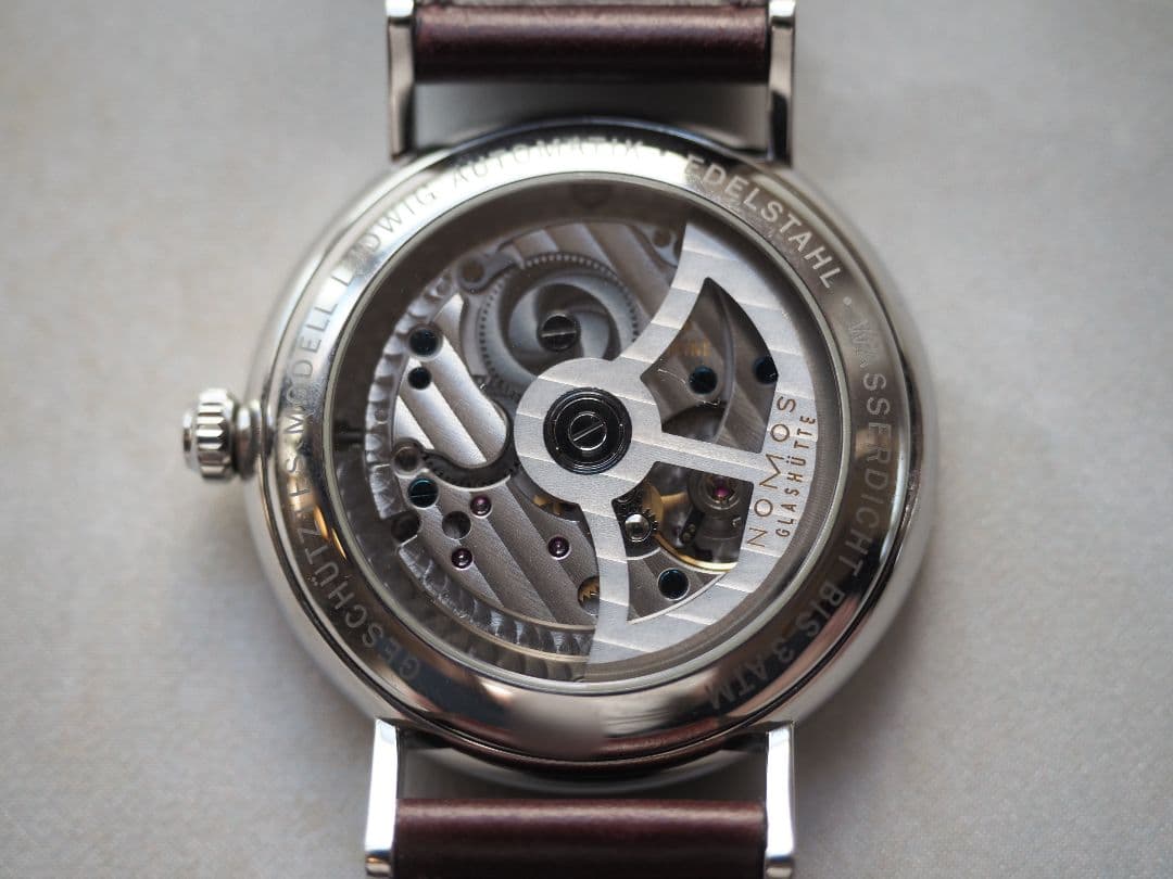 NOMOS LUDWIG ラドウィッグ 自動巻 白文字盤