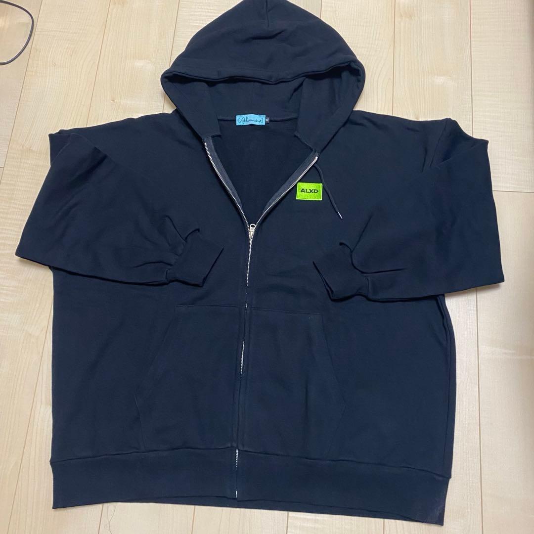 ［Alexandros ］25 AW HOODIE XL ブラック