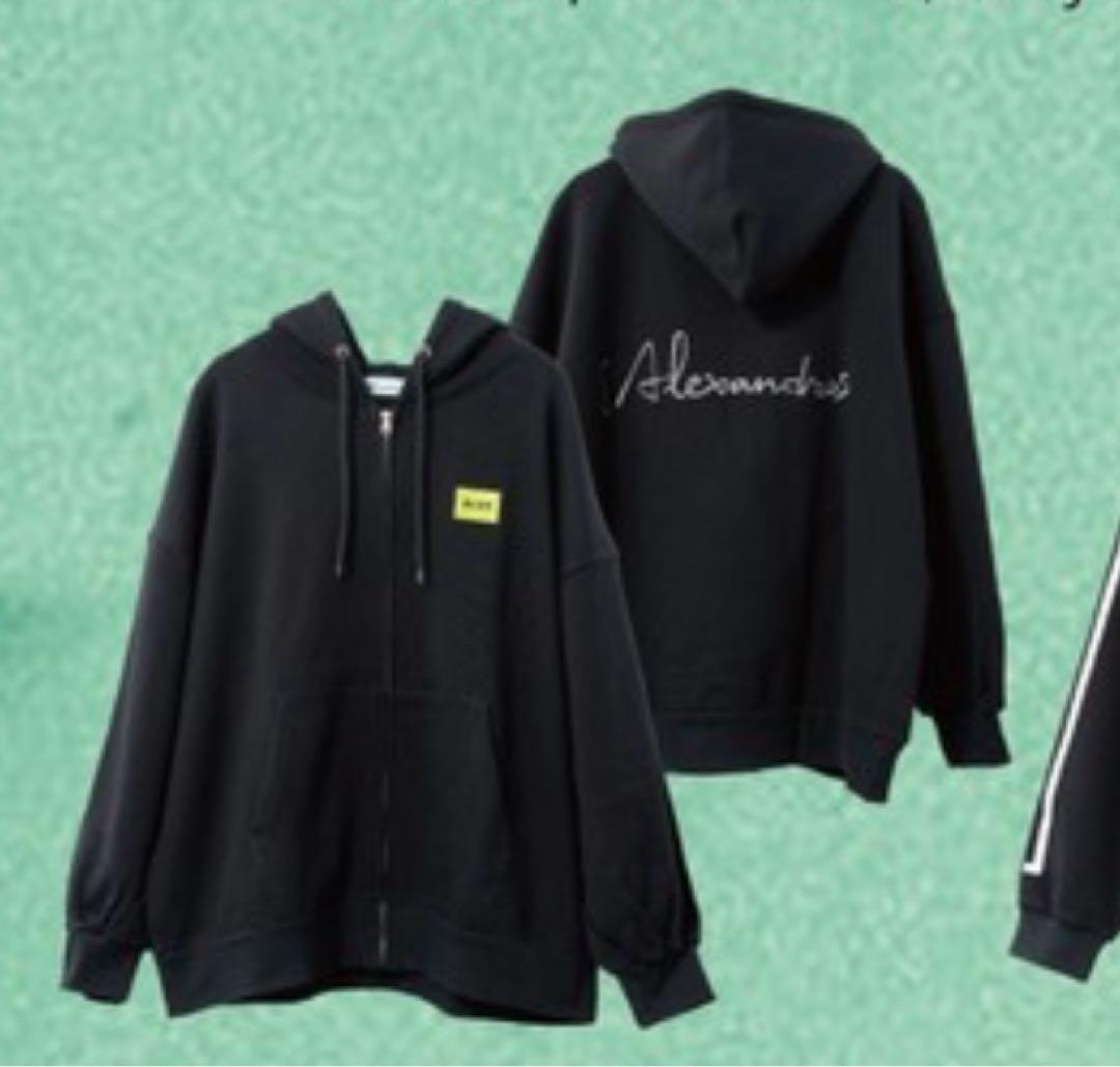 ［Alexandros ］25 AW HOODIE XL ブラック