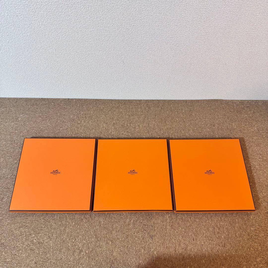 【美品】エルメス 空箱 8個 カレ90 スカーフ