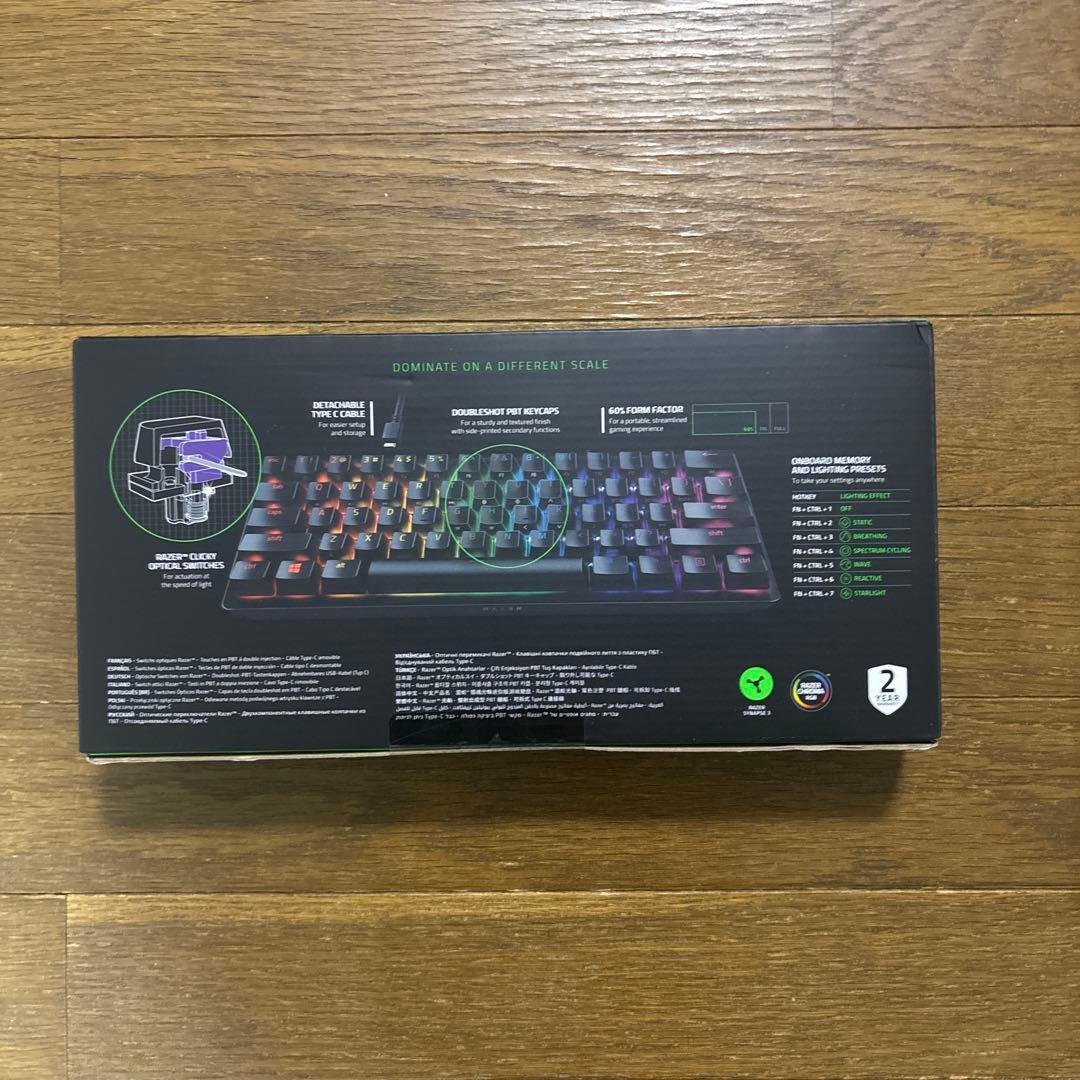 Razer 小型 ゲーミングキーボード RZ03-03390100-R3M1