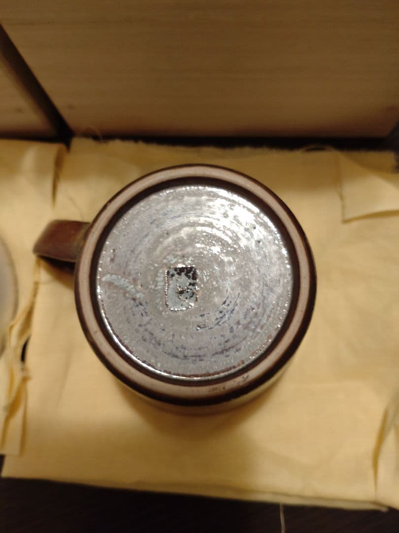 ルーシー・リー 手付きカップ ペア