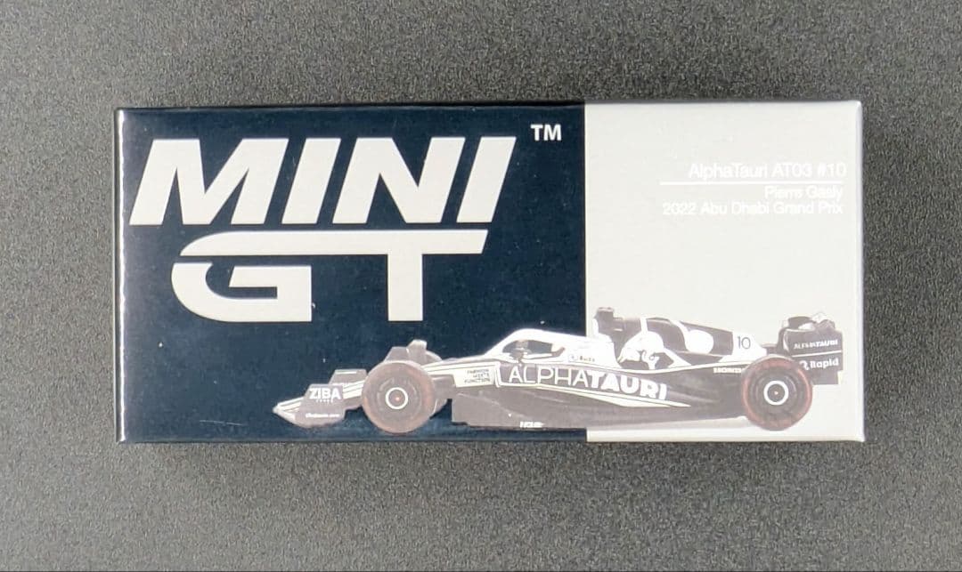 ミニカー MINI GT AlphaTauri AT03 #10 Pierre Gasly
