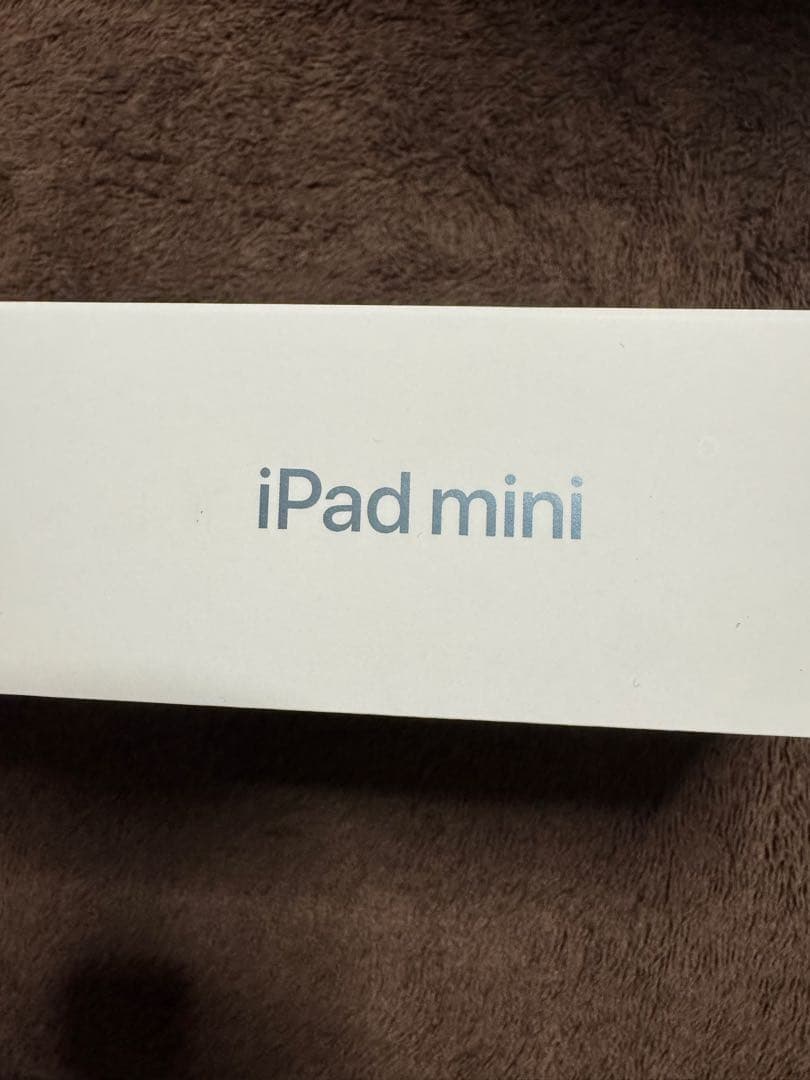 新品iPad mini 128GB (A17pro)Wi-Fi 第7世代　ブルー