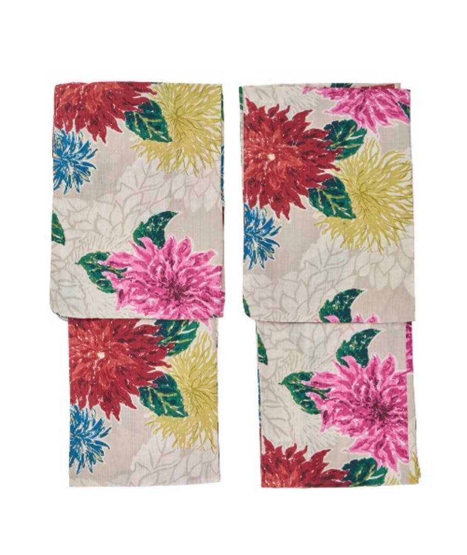 KEITAMARUYAMA ×Ameri BEIGE FLOWER YUKATA