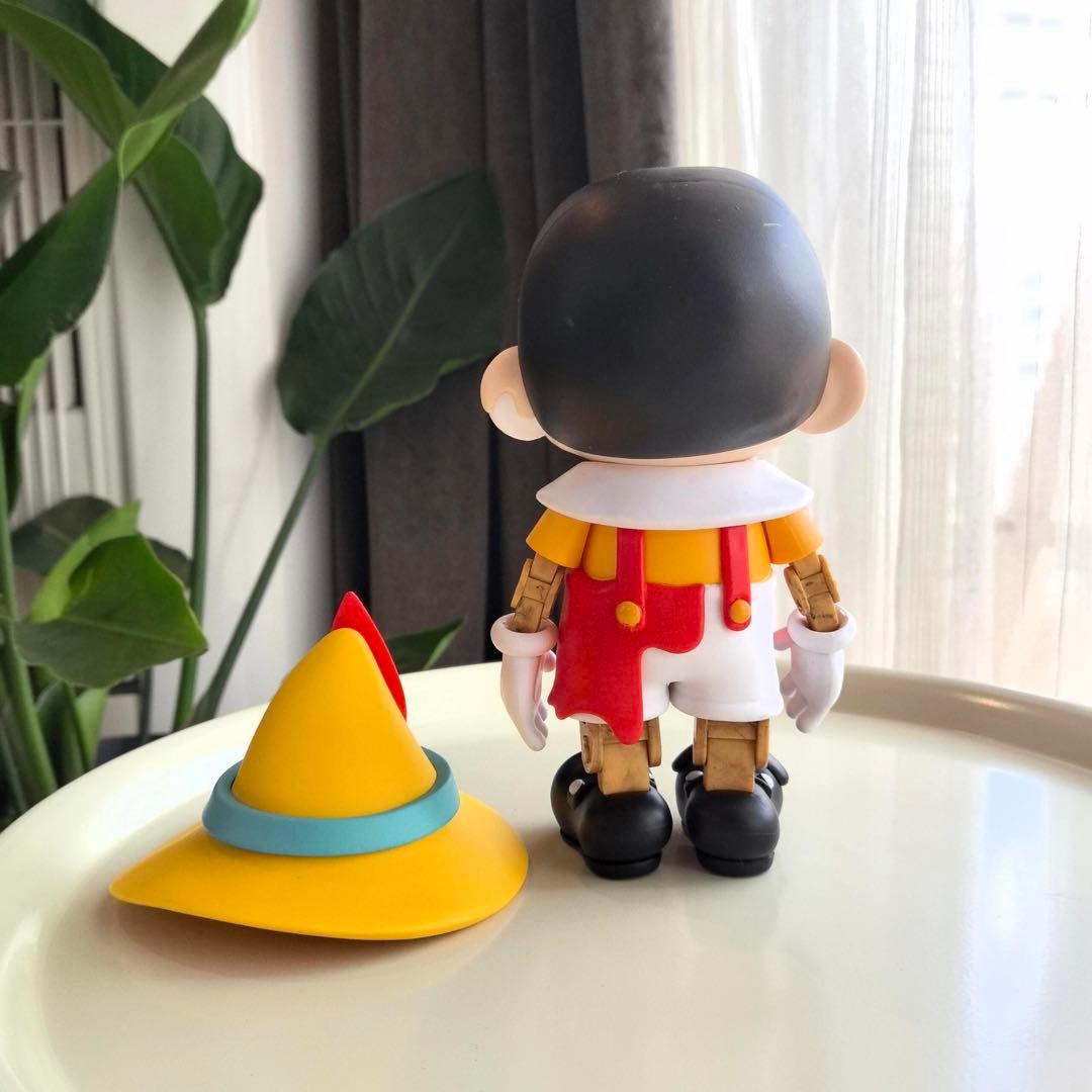 クレヨンしんちゃん ピノキオ フィギュア 帽子付き約26cm