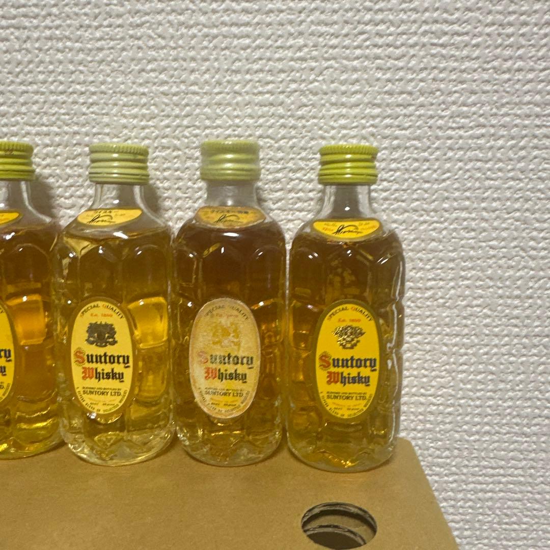 稀少 角ウイスキー　ミニボトル8本セット