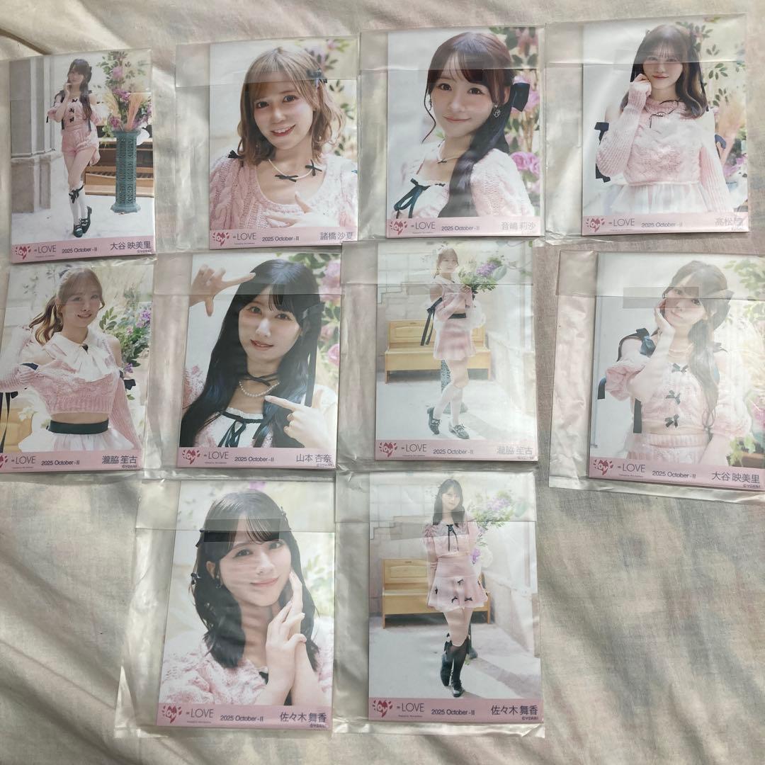 イコラブ ラブソングに襲われる MV衣装 生写真 10セット 未開封 ニット