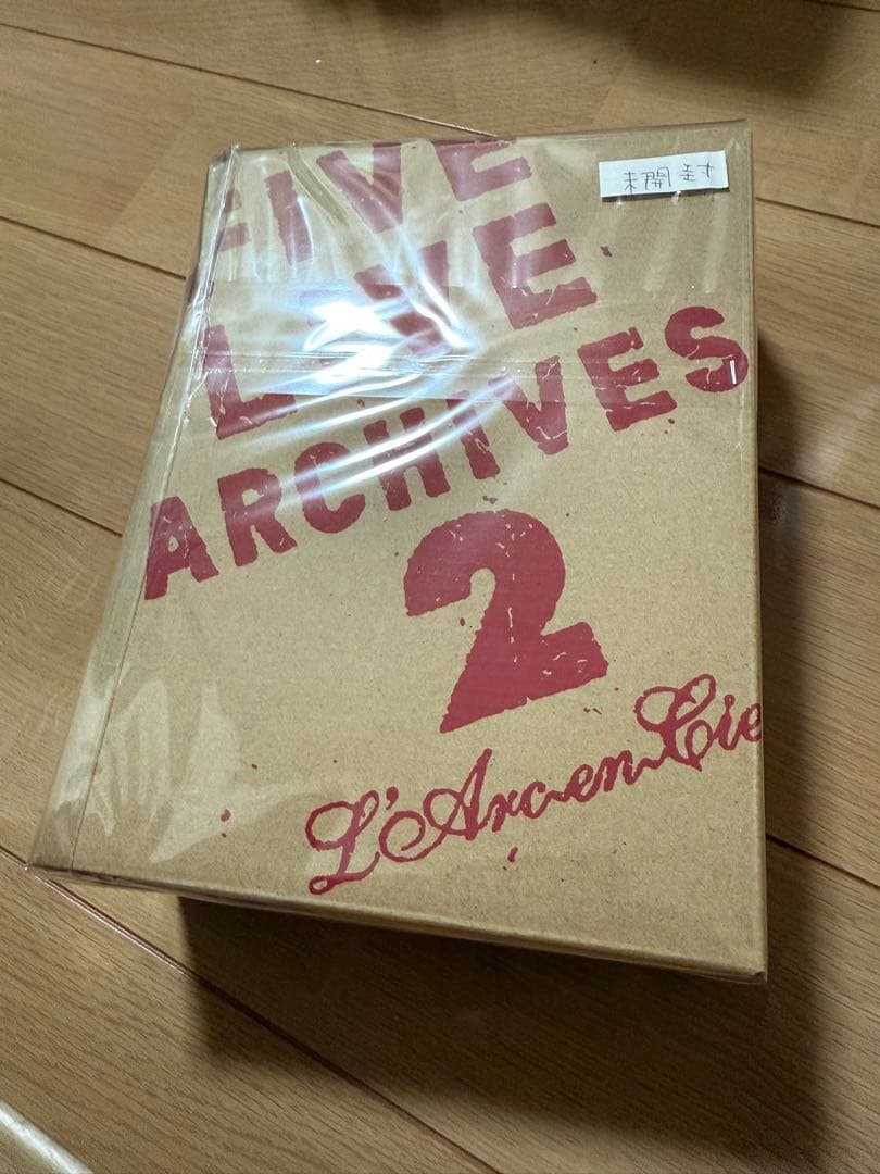 新品未開封 five LIVE 2 DVD ラルク L'Arc