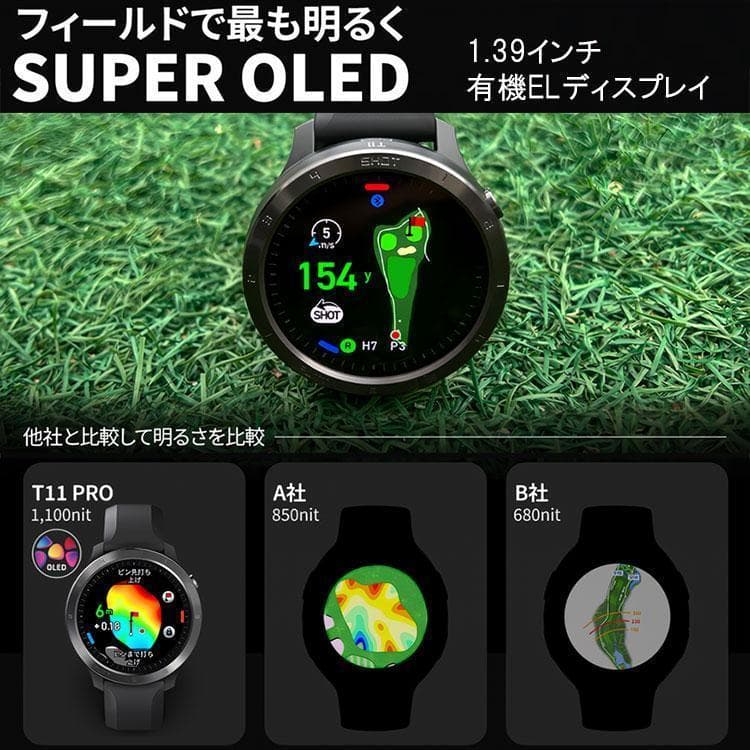 新品voice caddie ≪ ボイスキャディ T11 PRO ≫ BLACK
