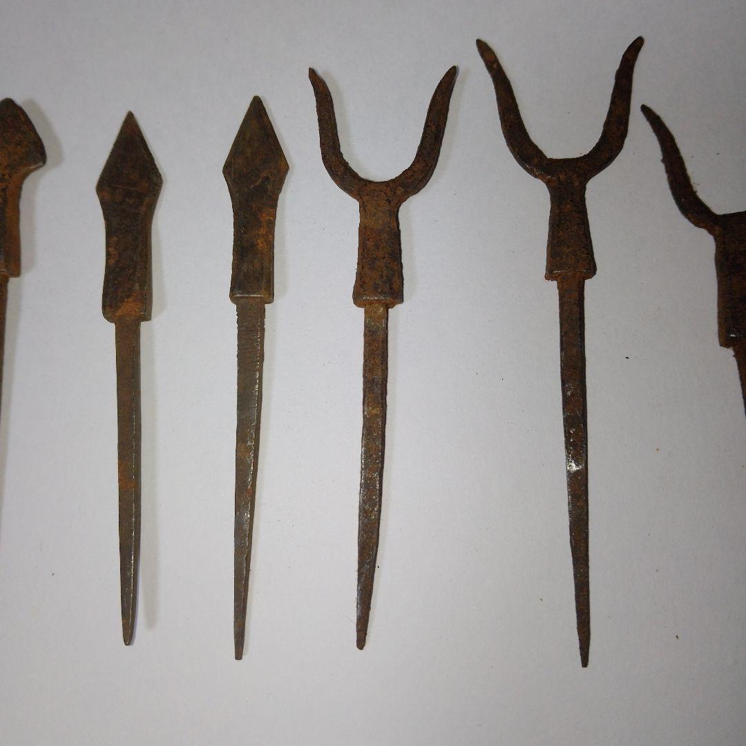 鏃　矢じり　鉄　レトロ　アンティーク