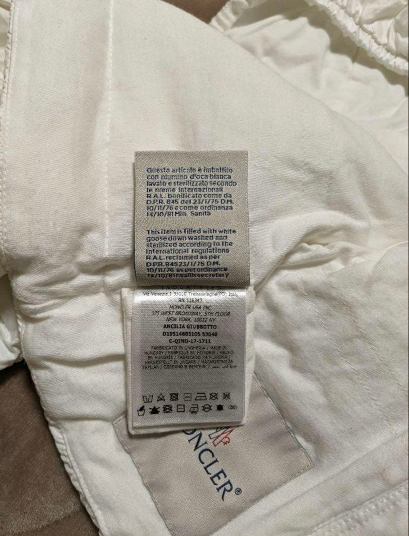 MONCLER 【美品】ダウン アウター　76cm モンクレール べビー 80