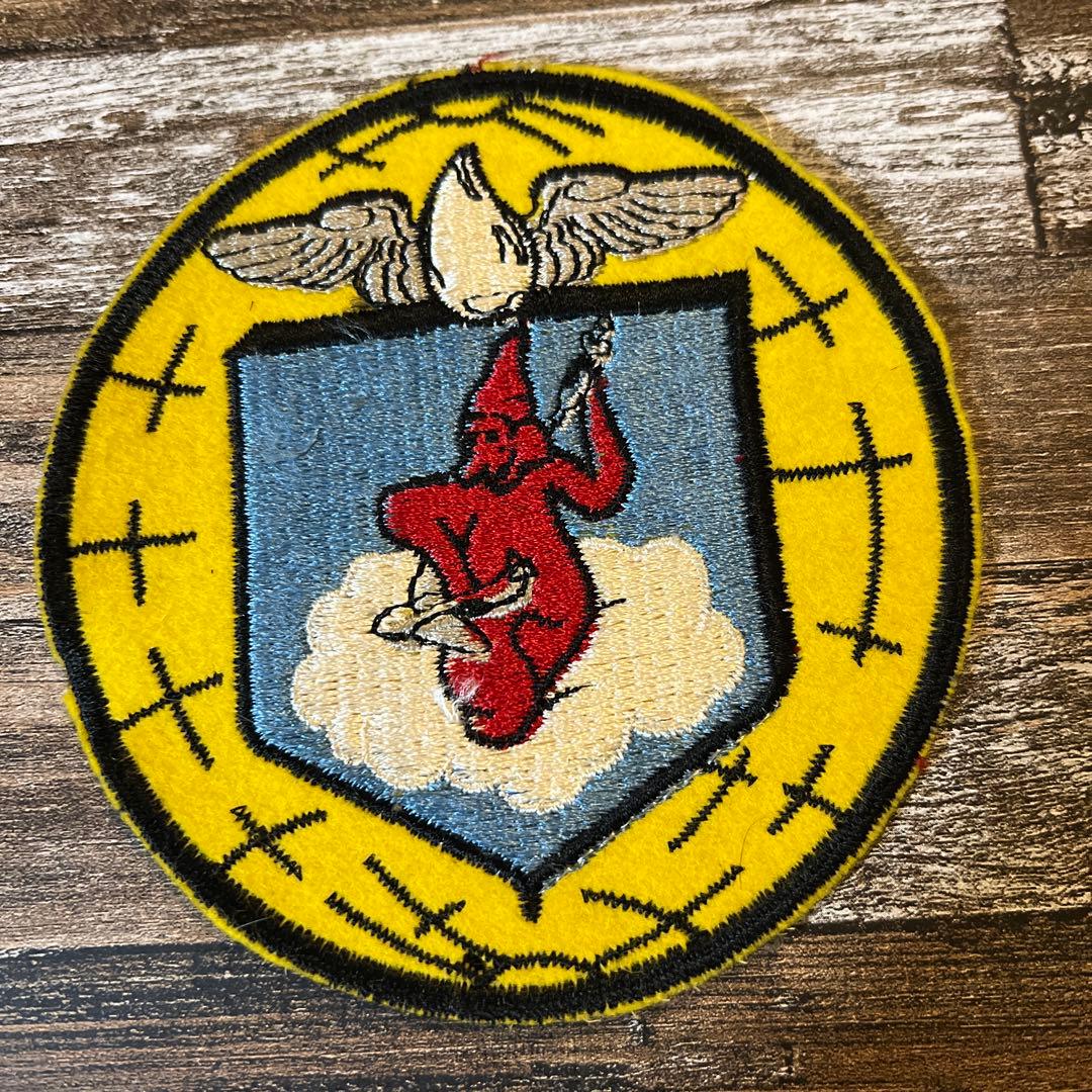 40年代　米軍　ミリタリー　ビンテージワッペン　フライトジャケット　A−2