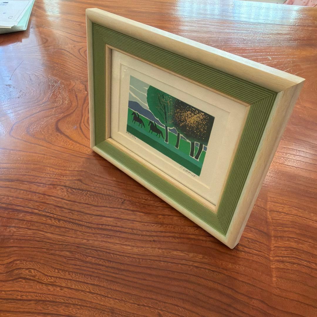 EA35/50 版画　リトグラフ　ラシス　直筆サイン有り　美品　希少枚数