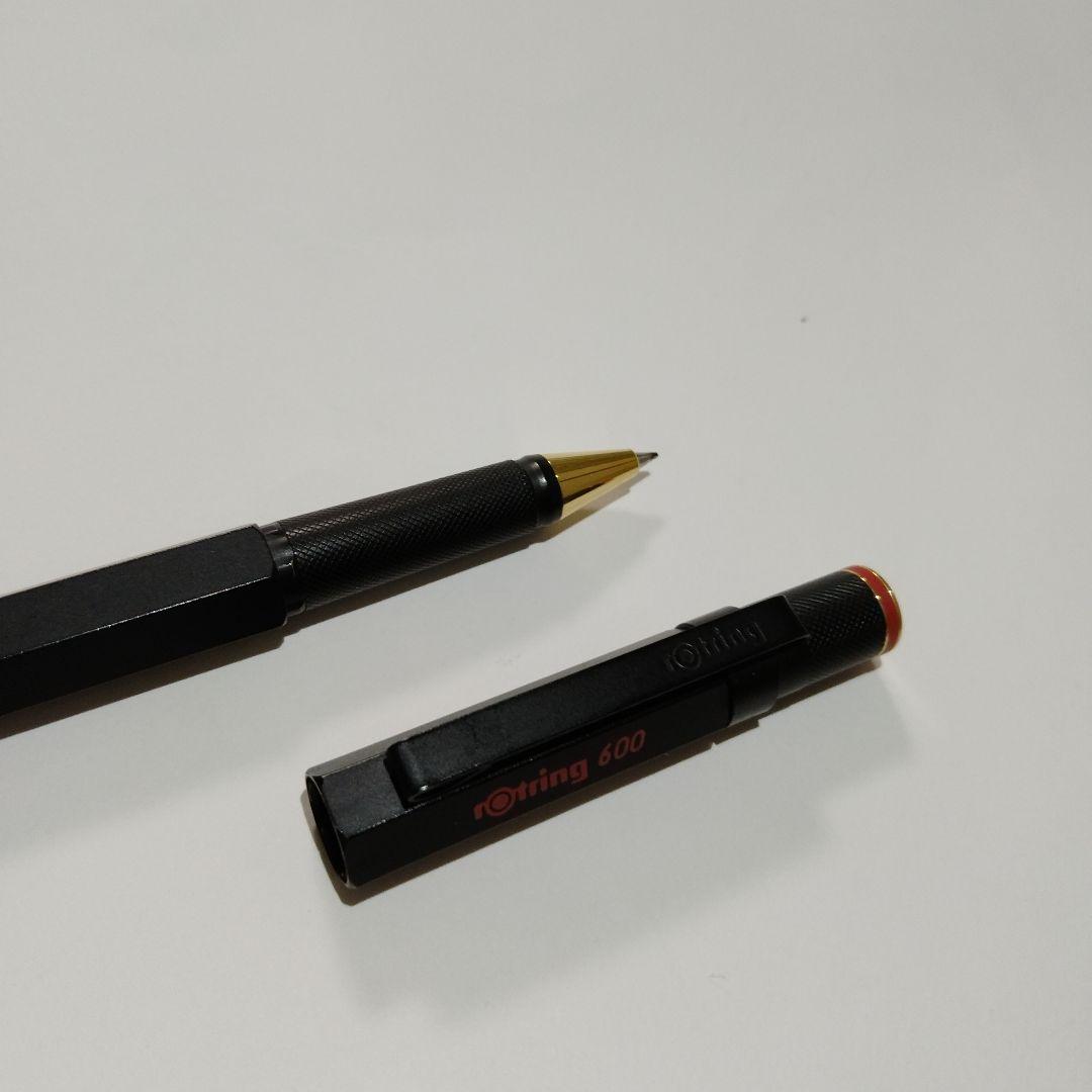 希少 Rotring 600g ボールペン 本体 黒 廃番