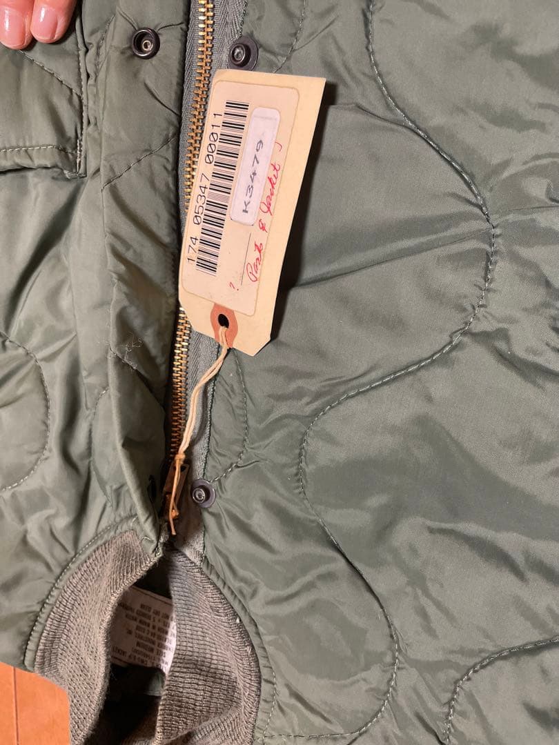 USAF 米空軍　実物　防寒　ライナー上下　ジャケット　パンツ　セット　サバゲー