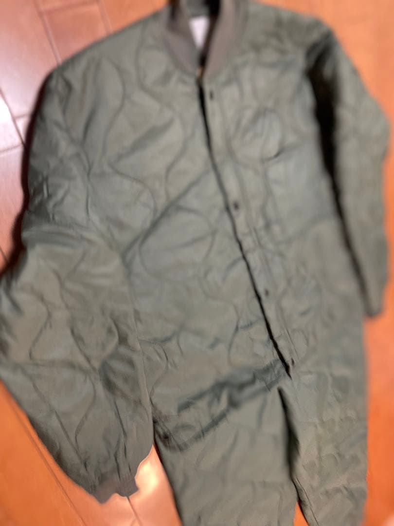 USAF 米空軍　実物　防寒　ライナー上下　ジャケット　パンツ　セット　サバゲー