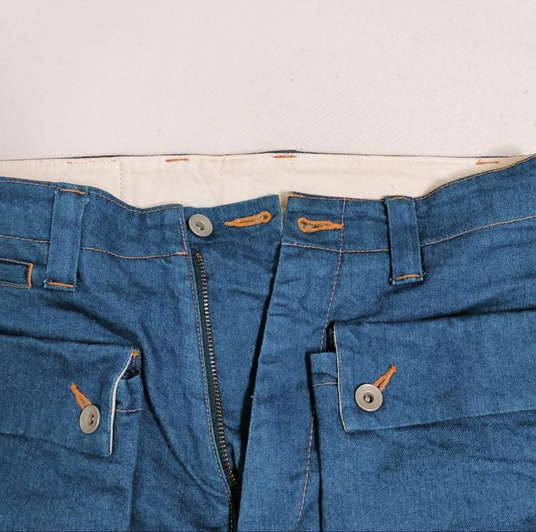 サイズ：30×19　NATAL DESIGN　G55　サルエル フラップデニム