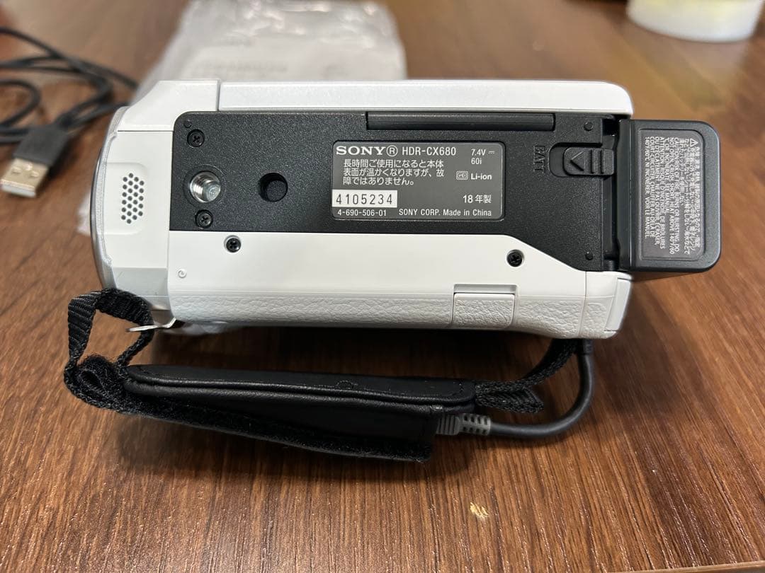 【美品】Sony HDR-CX680 ビデオカメラ