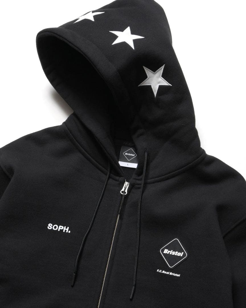 F.C.R.B 5-STAR ZIP-UP SWEAT HOODIE 新品