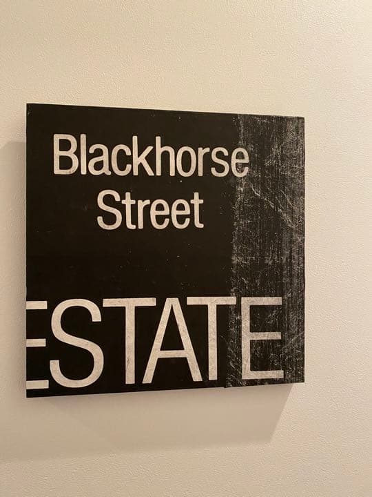 ヴィンテージ　バスサイン