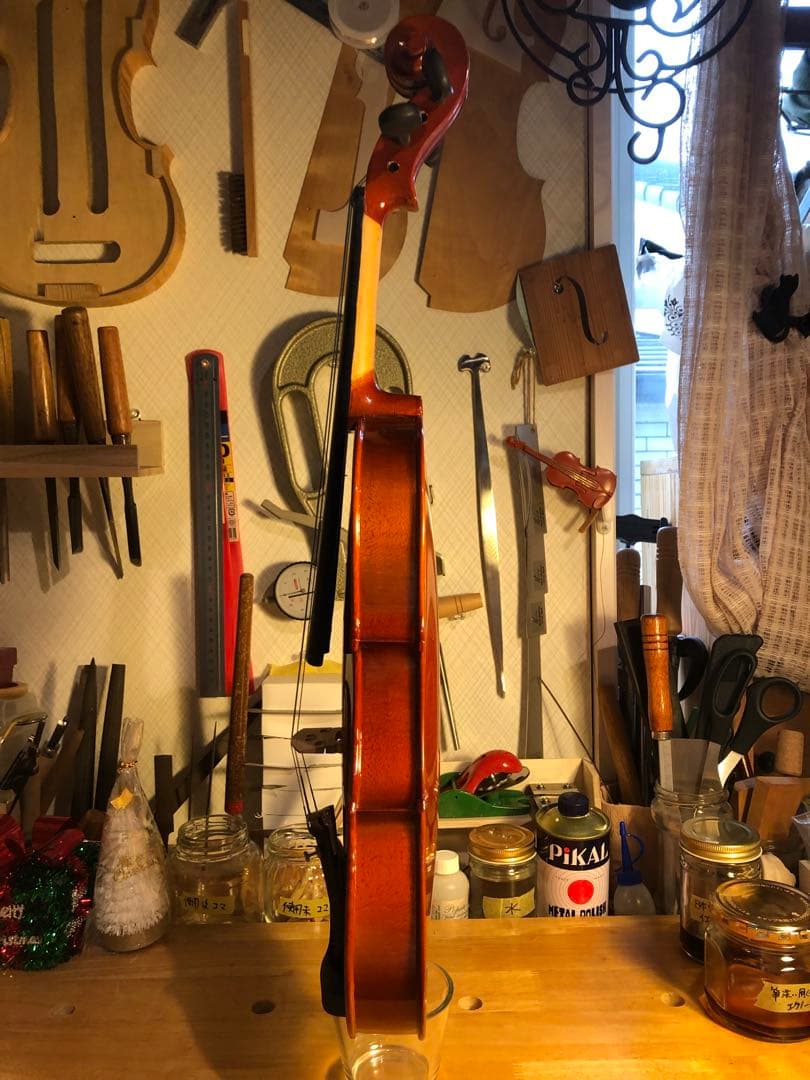 【訳あり特価.駒&魂柱調整済】HAG 中古バイオリン3/4 型名&製造年月日不明