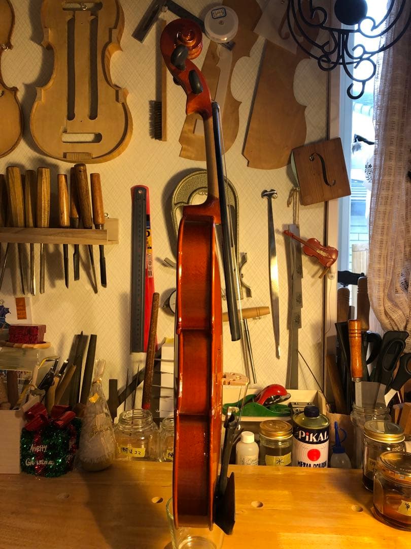 【訳あり特価.駒&魂柱調整済】HAG 中古バイオリン3/4 型名&製造年月日不明