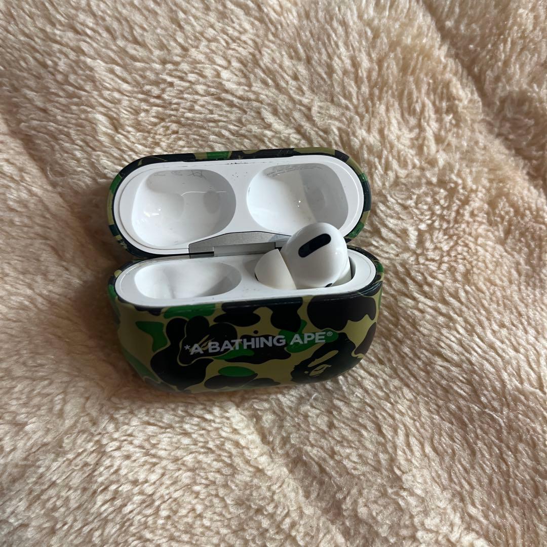 AirPods pro （第1世代）　BAPEケース付き　片耳