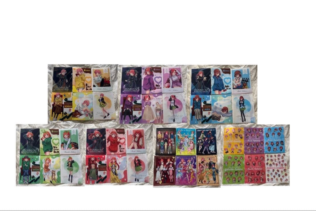 【激レア】五等分の花嫁　クリアファイル　蔵出し市　全42種コンプセット　絶版