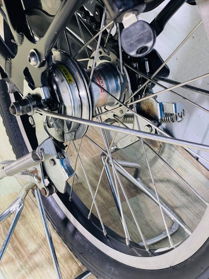 2804ブリヂストン8.7アンペア 20インチ子供乗せ電動アシスト自転車