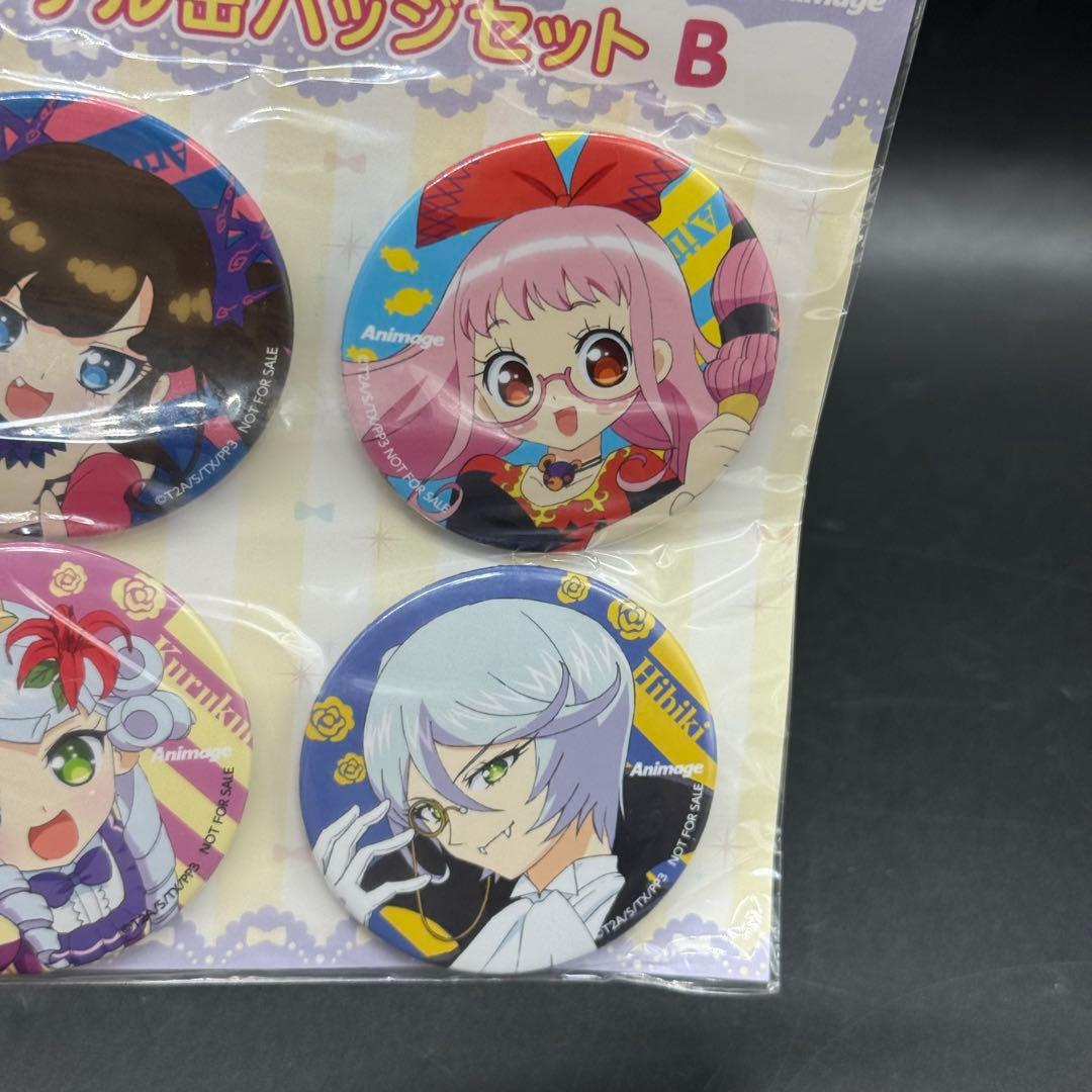 プリパラ アニメージュ 応募者全員サービス 缶バッジ