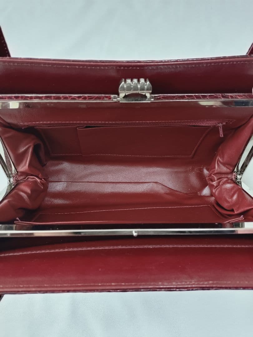 希少 タートルレザー ハンドバッグ 草履 亀革