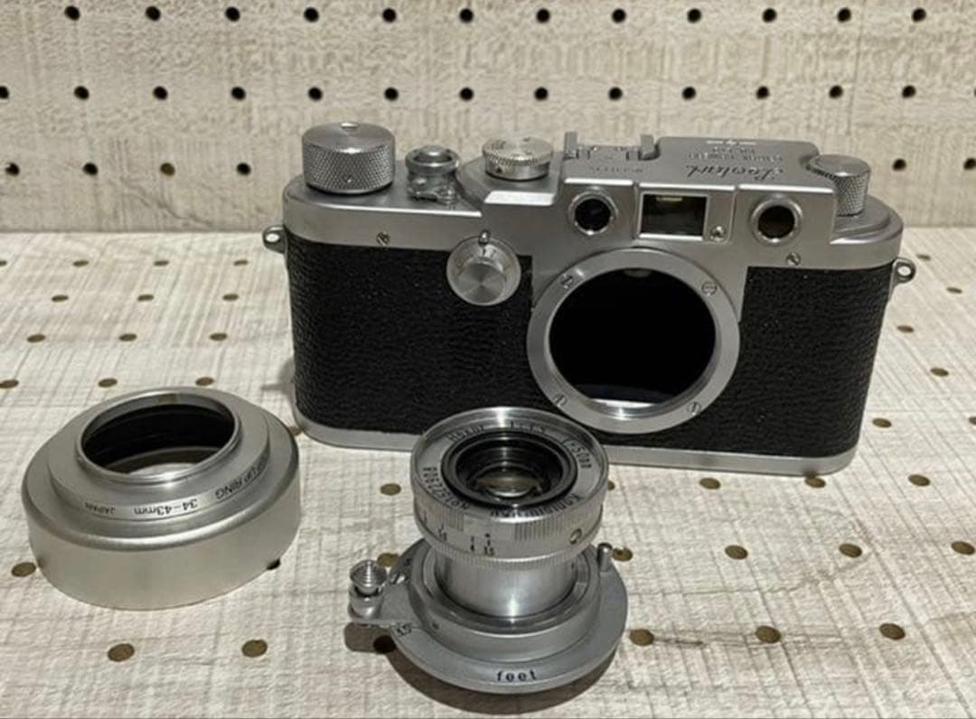 フィルムカメラ Leotax T2 konishiroku Hexar 50mm f3.5