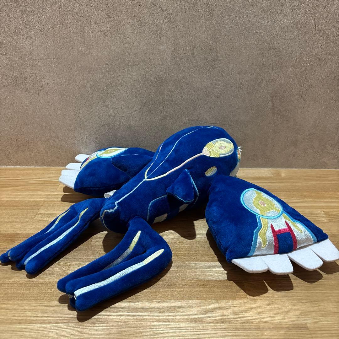 【廃盤/2014年/一点もの】ゲンシグラードン　ゲンシカイオーガ　ぬいぐるみ