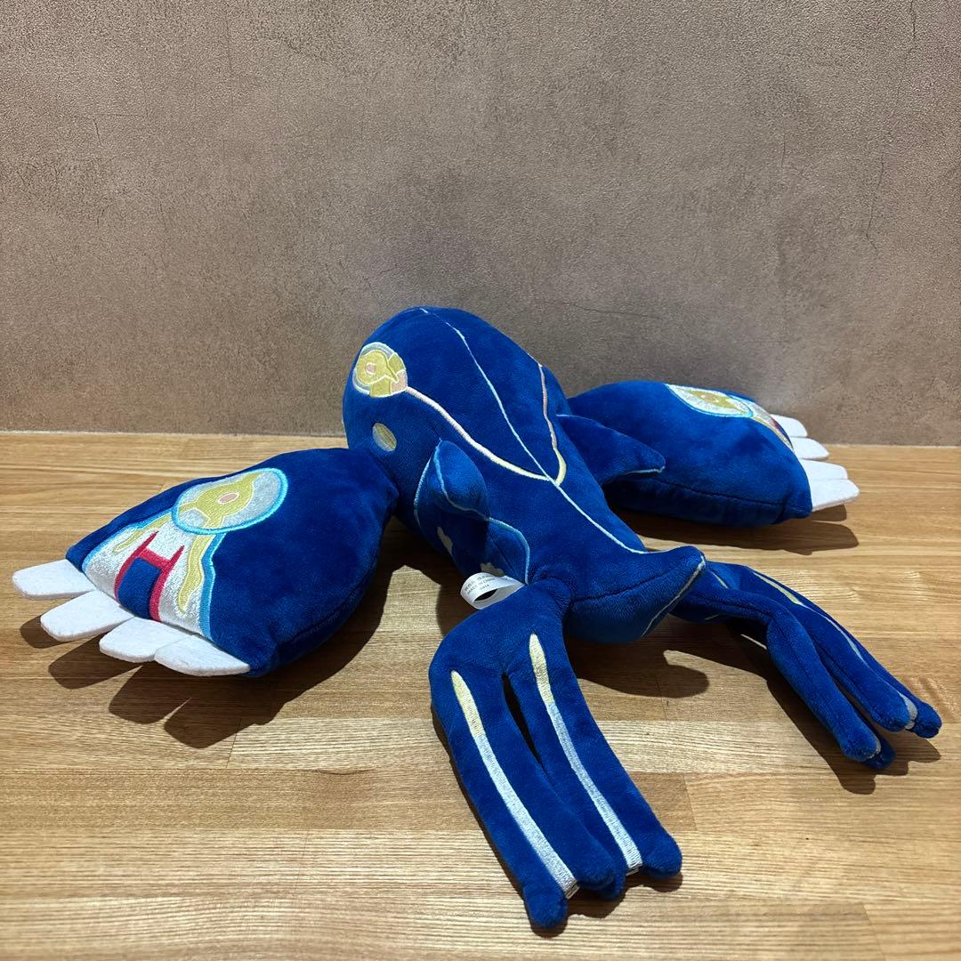 【廃盤/2014年/一点もの】ゲンシグラードン　ゲンシカイオーガ　ぬいぐるみ