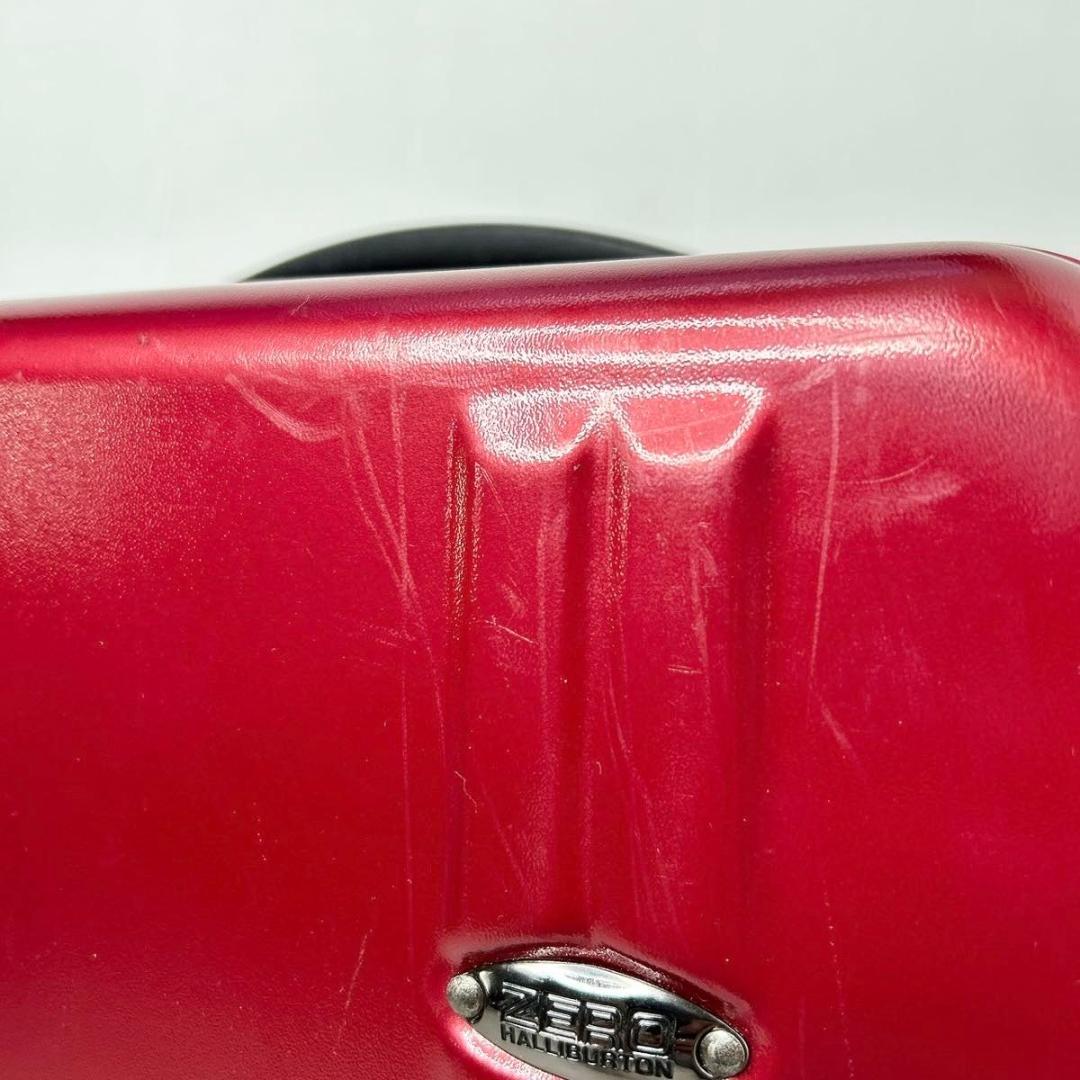 ゼロハリバートン キャリーケース キャリーバッグ 機内持込可 レッド