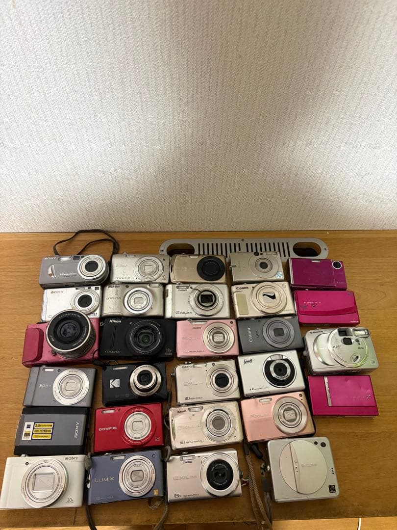 【ジャンク品】デジタルカメラ28台　まとめ