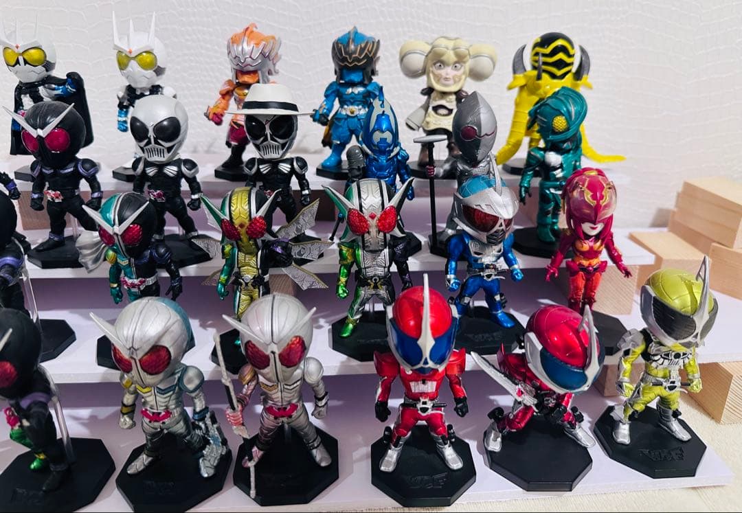 仮面ライダー ダブル　フィギュア デフォルメ　ワーコレ　コレクション 26体