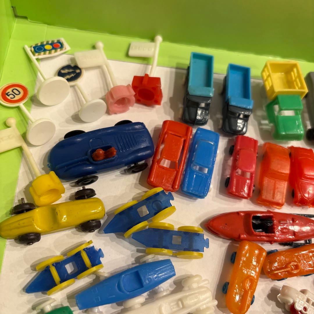 昭和レトロ　グリコ　おまけ　1960〜70年代　車　船　列車　まとめ売り