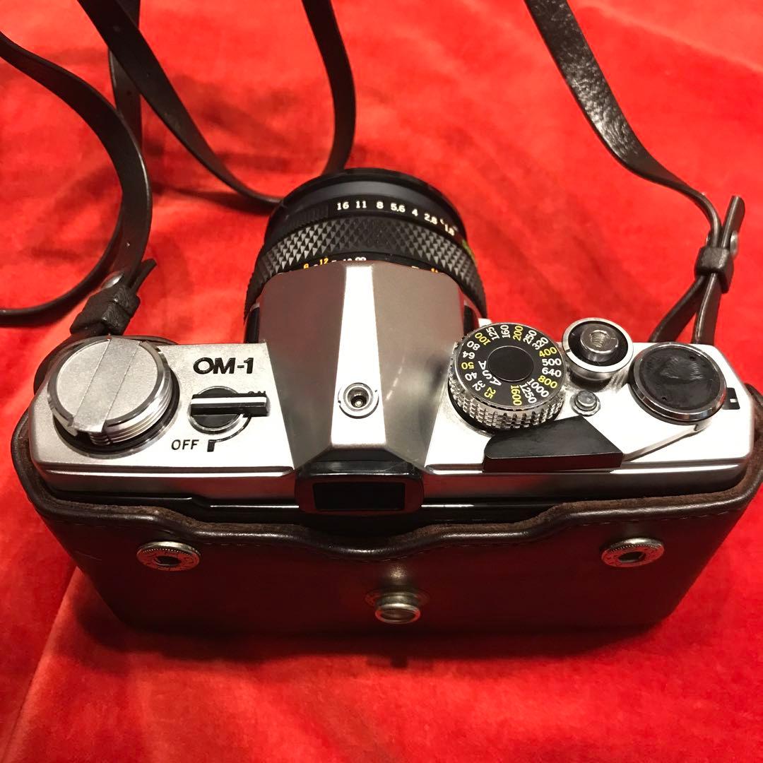 美品　動作良好　olympus om-1 オリンパス フィルムカメラ　レンズ付