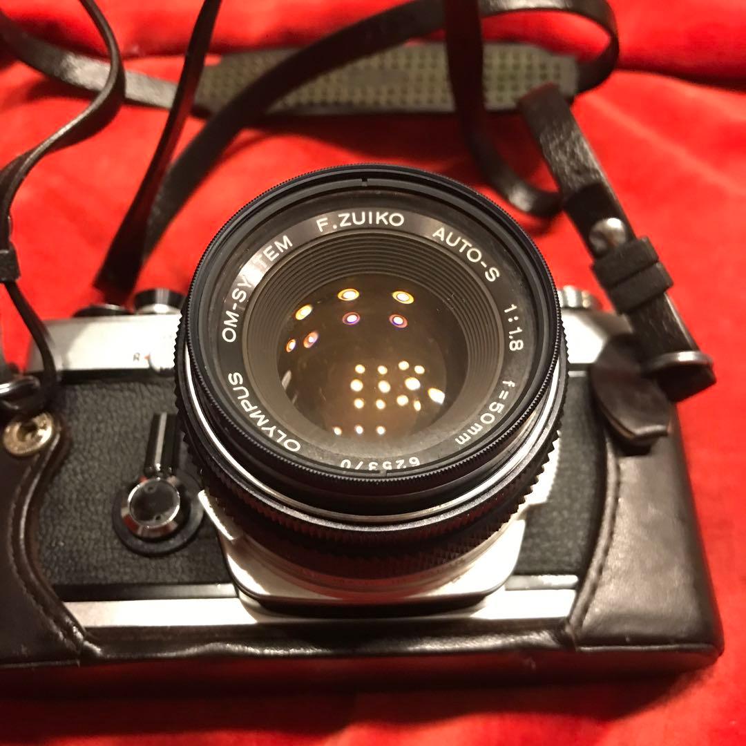 美品　動作良好　olympus om-1 オリンパス フィルムカメラ　レンズ付