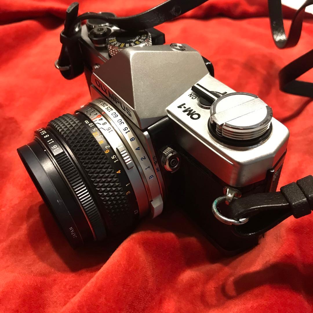 美品　動作良好　olympus om-1 オリンパス フィルムカメラ　レンズ付