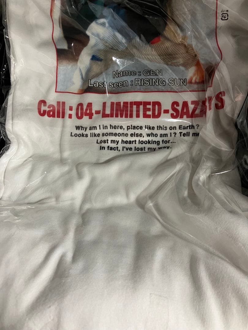 XLサイズ 04 Limited Sazabys MISSING Tシャツ