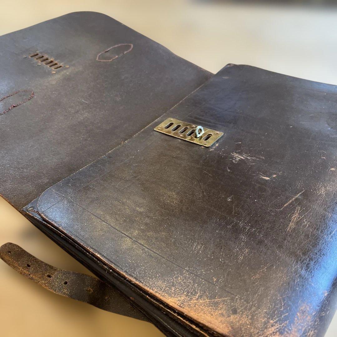 米国1900年初期郵便局員手紙バック