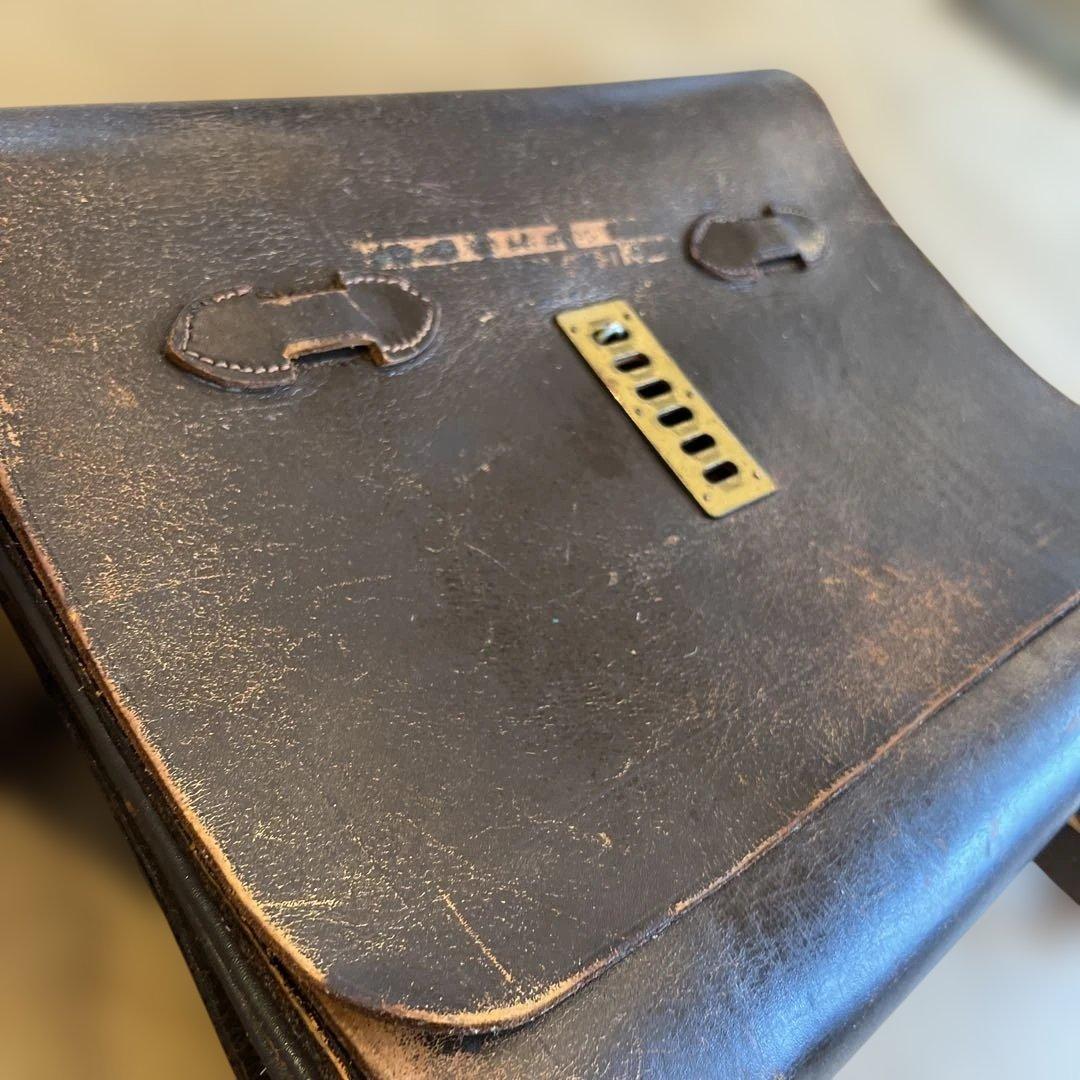 米国1900年初期郵便局員手紙バック