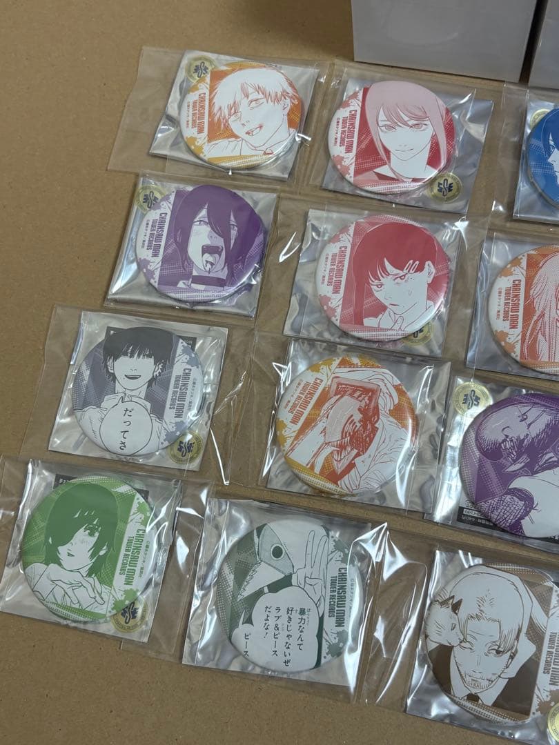 チェンソーマン タワレコ 缶バッジコレクション 16個セット
