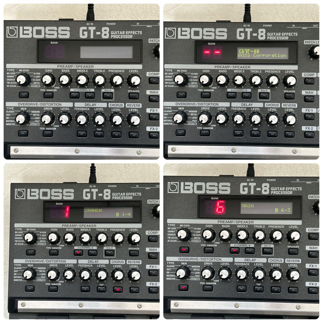 BOSS GT-8 GUITAR EFFECTS PROCESSOR ボス
