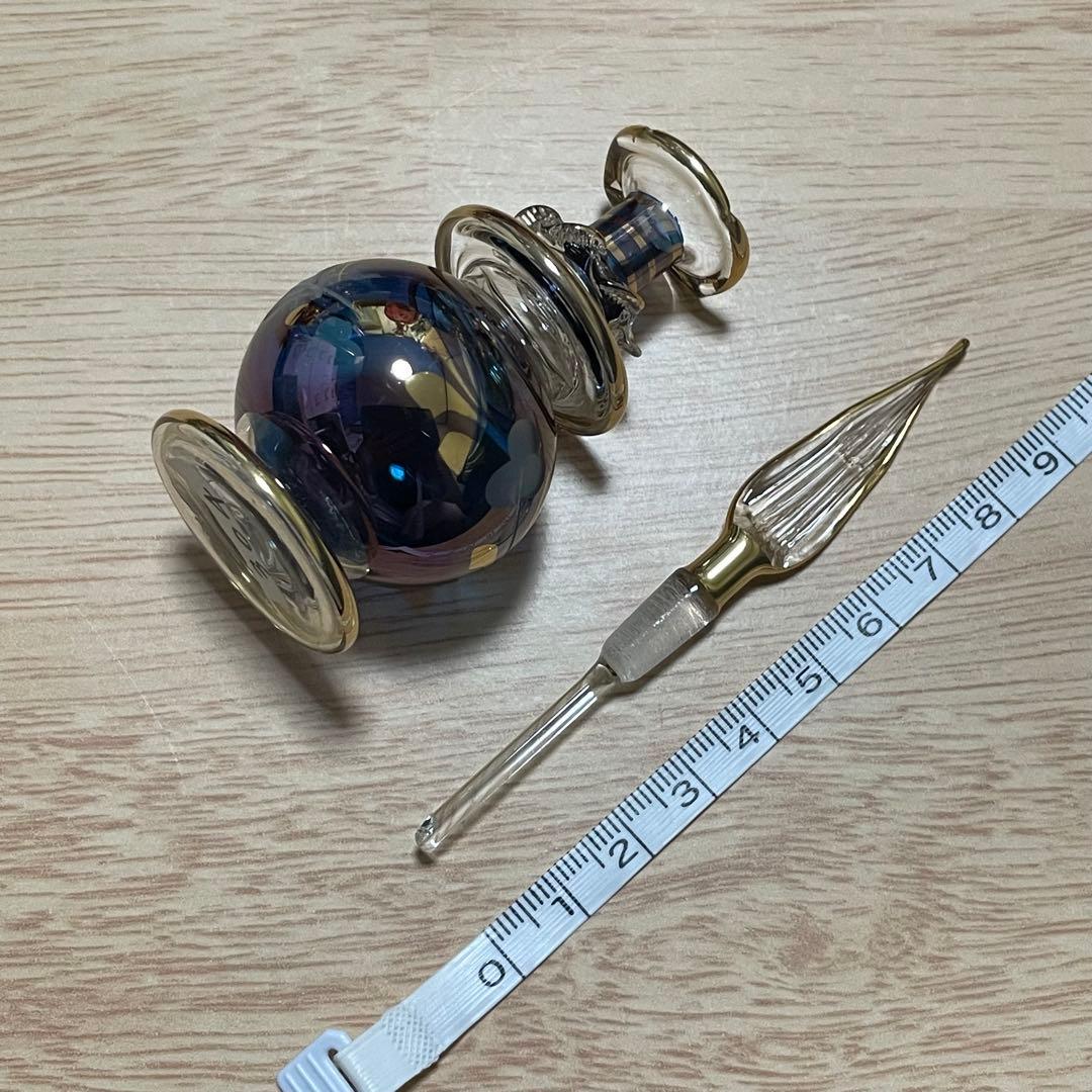 エジプト　香水瓶　ガラスボトル　ガラス工芸　アートグラス　合計9本セット　未使用